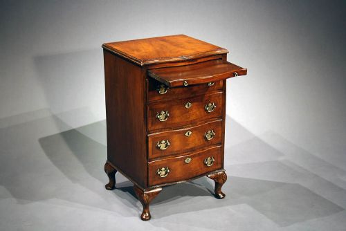 fig 6. A Quality Antique Walnut Chest Of Drawers