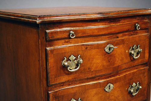fig 7. A Quality Antique Walnut Chest Of Drawers