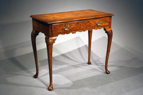 A Quality Walnut Maples Writing Table