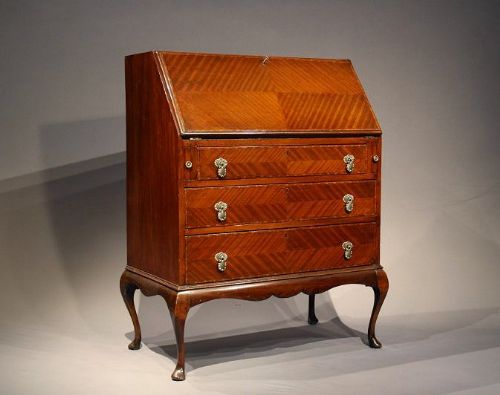 Mahogany Edwardian Bureau