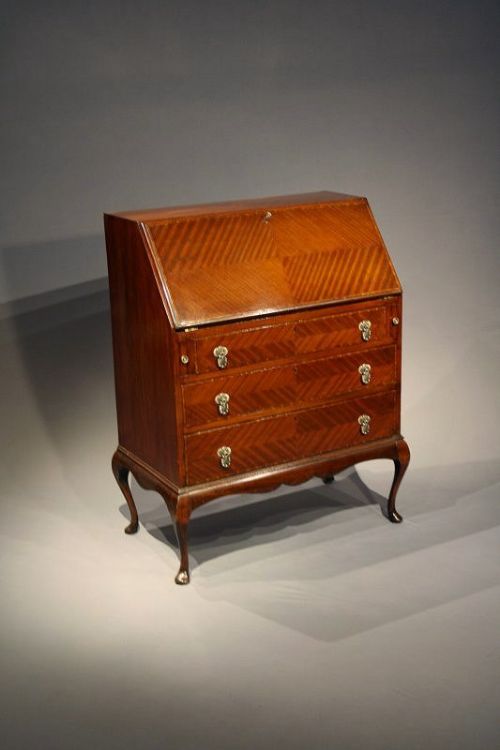 fig 1. Mahogany Edwardian Bureau