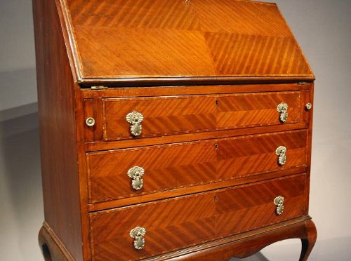 fig 2. Mahogany Edwardian Bureau