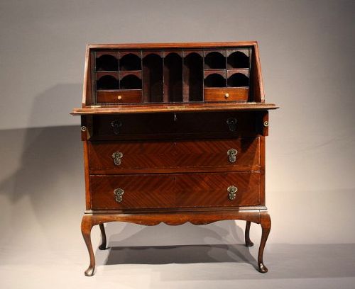 fig 6. Mahogany Edwardian Bureau