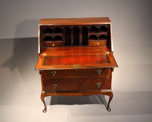 fig 7. Mahogany Edwardian Bureau
