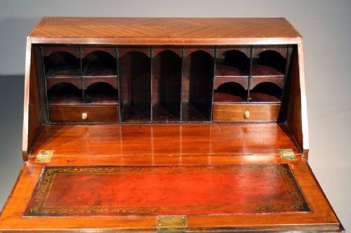 fig 8. Mahogany Edwardian Bureau