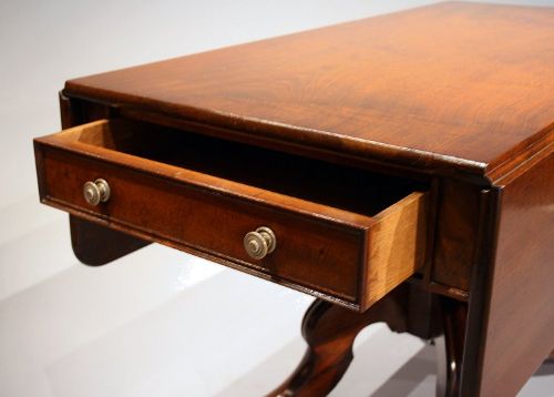 fig 3. Antique Georgian Pembroke Dining Table