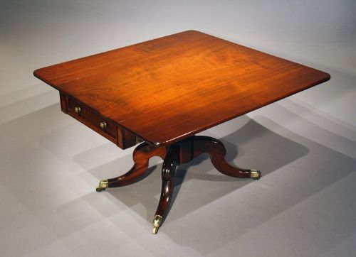 fig 5. Antique Georgian Pembroke Dining Table