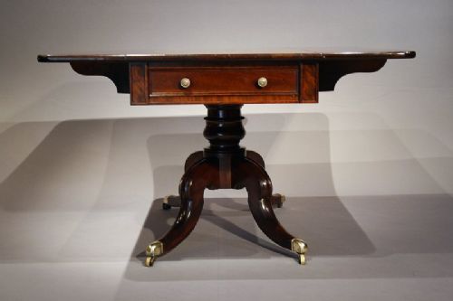 fig 7. Antique Georgian Pembroke Dining Table