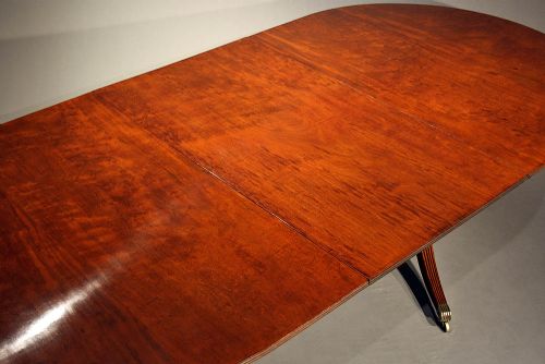 fig 3. 19th Century Mahogany Pedestal dining table