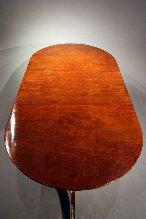fig 7. 19th Century Mahogany Pedestal dining table