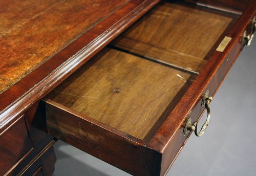 fig 7. Quality Antique Mahogany Partners Desk