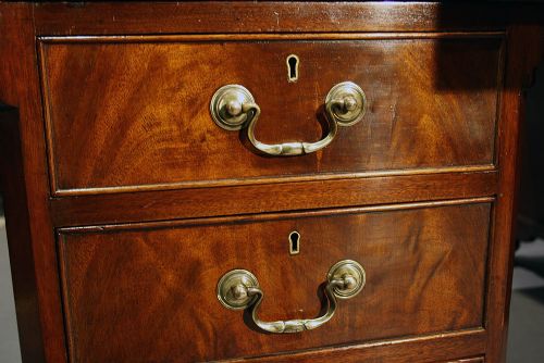 fig 8. Quality Antique Mahogany Partners Desk
