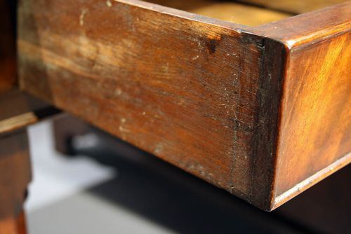 fig 9. Quality Antique Mahogany Partners Desk