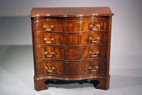 fig 10. Fine Quality Serpentine Chest of Drawers