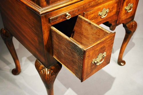 fig 6. Attractive Antique Walnut Chest on Stand