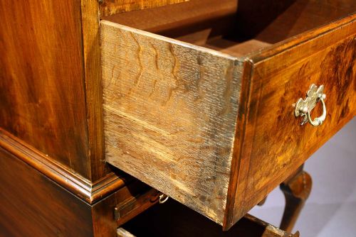fig 7. Attractive Antique Walnut Chest on Stand