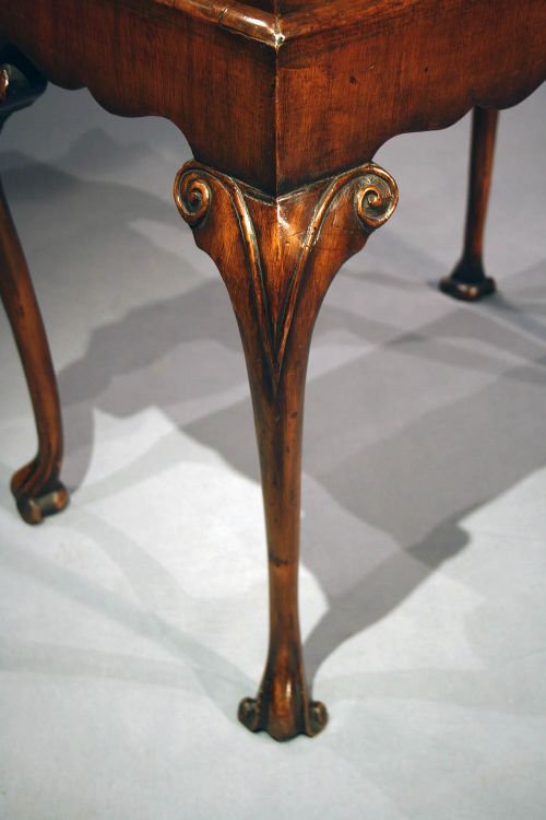 fig 3. A Quality 1920's Walnut Silver Table