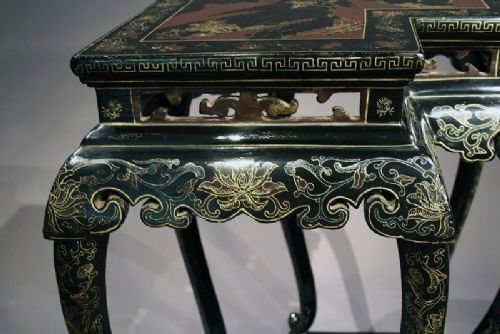 fig 5. Antique Oriental Double Stand