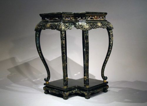fig 9. Antique Oriental Double Stand