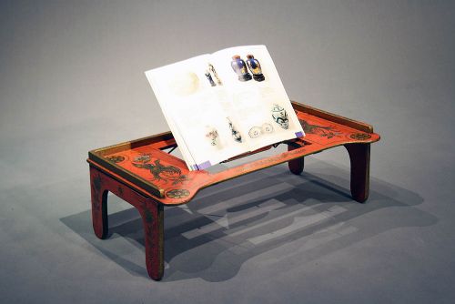 fig 1. A Chinoiserie Decorated Reading Table