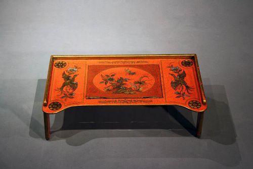 fig 5. A Chinoiserie Decorated Reading Table
