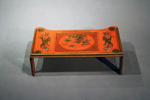 fig 7. A Chinoiserie Decorated Reading Table