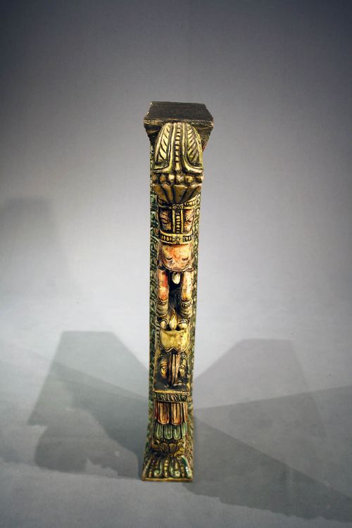 fig 4. Antique Indian Corner Bracket Carving