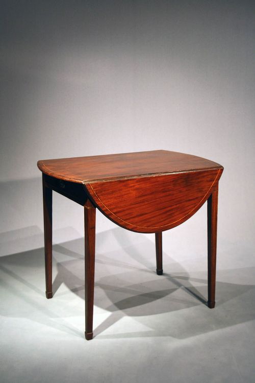 fig 2. A Georgian Inlaid Pembroke Table