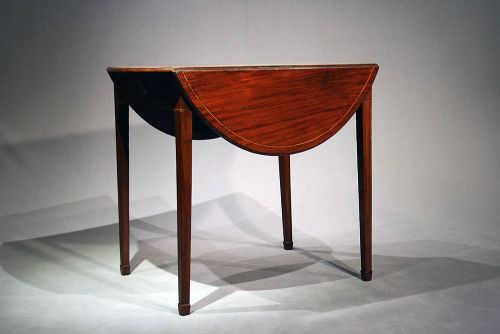 fig 3. A Georgian Inlaid Pembroke Table