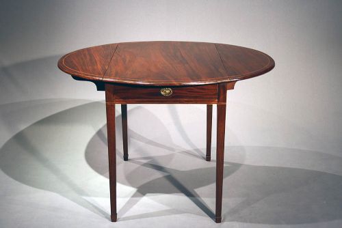 fig 9. A Georgian Inlaid Pembroke Table
