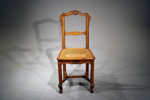fig 10. Set of French Oak Dining Chairs 1900's
