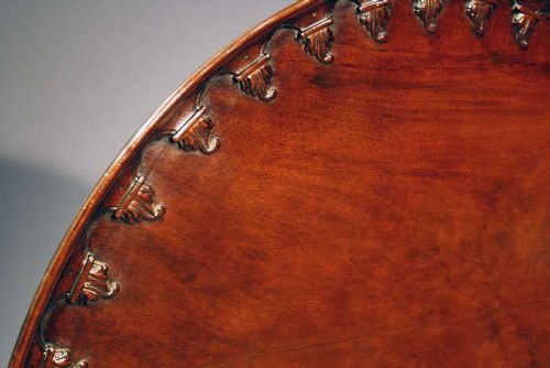 fig 4. Georgian Mahogany Snap Top Tripod Table