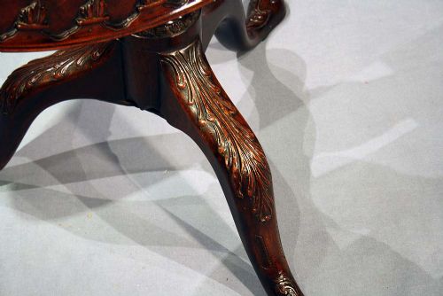 fig 5. Georgian Mahogany Snap Top Tripod Table