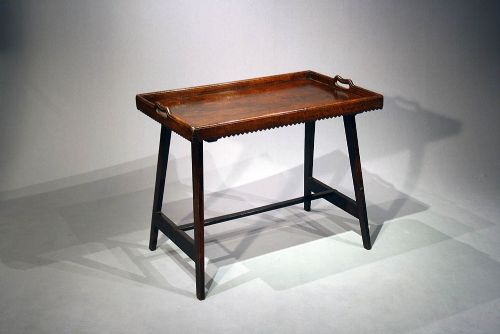 fig 1. Antique 19th Century Butlers Tray