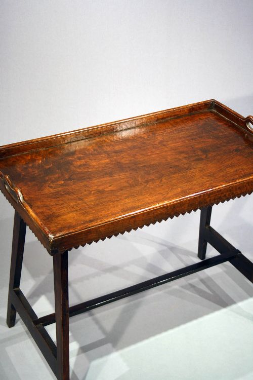 fig 3. Antique 19th Century Butlers Tray