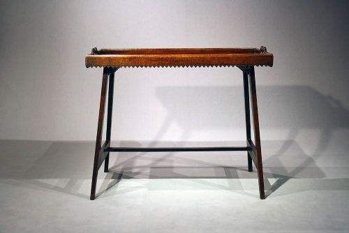 fig 5. Antique 19th Century Butlers Tray