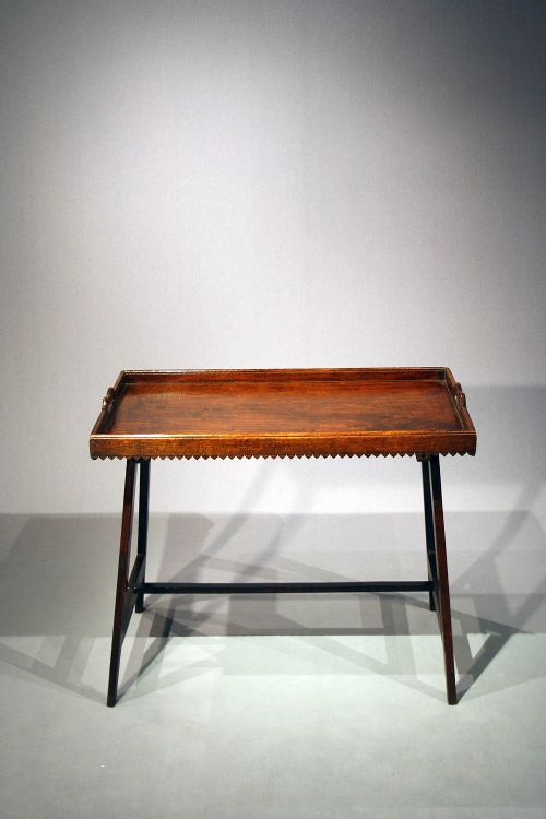 fig 6. Antique 19th Century Butlers Tray