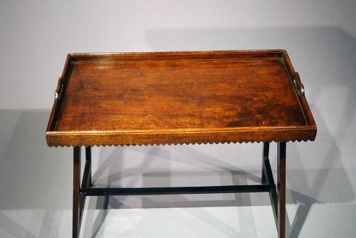 fig 7. Antique 19th Century Butlers Tray