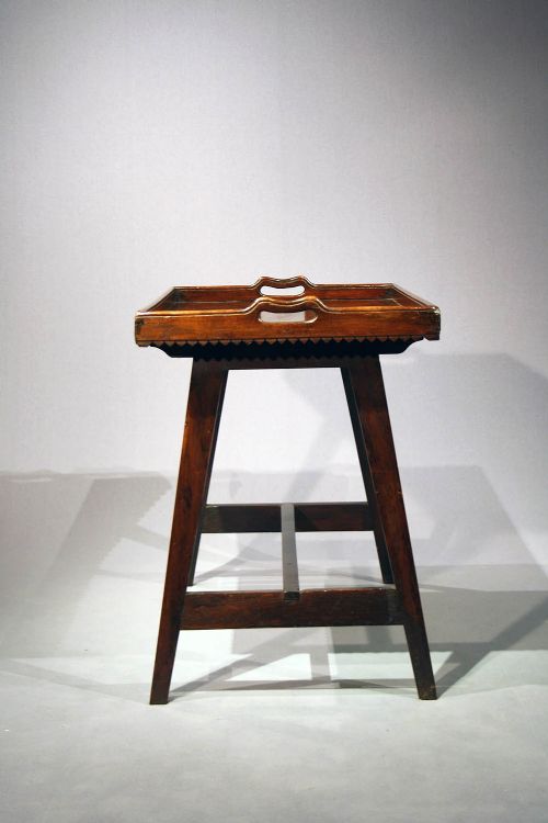 fig 10. Antique 19th Century Butlers Tray