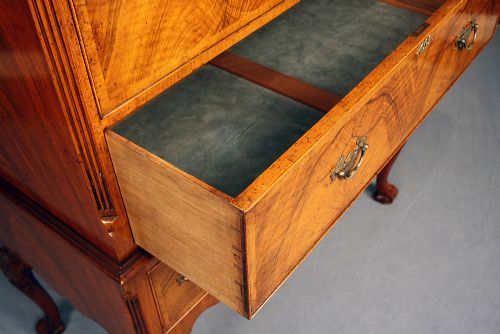 fig 5. Walnut Chest on Stand