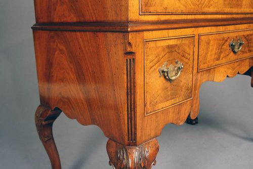 fig 8. Walnut Chest on Stand