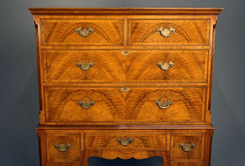 fig 9. Walnut Chest on Stand