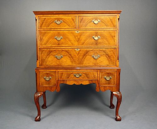 fig 11. Walnut Chest on Stand
