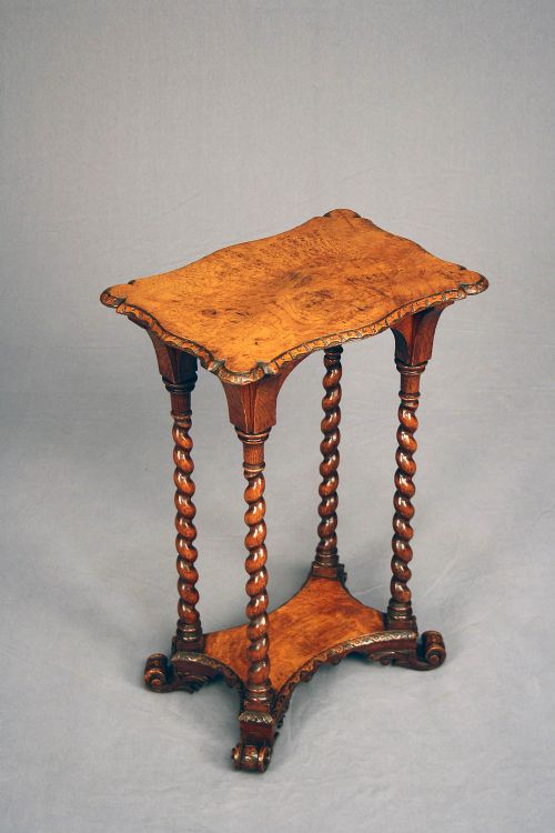 fig 1. Pollard Oak Occasional Table
