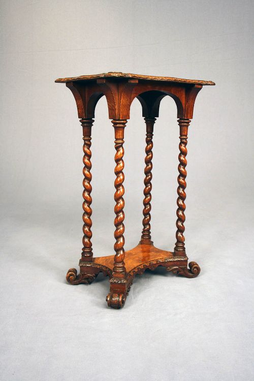 fig 4. Pollard Oak Occasional Table