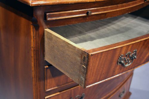 fig 5. Mahogany Bow fronted Chest