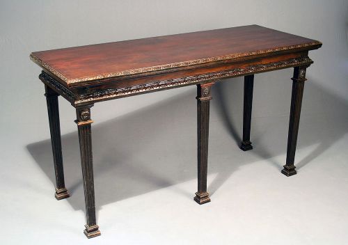 Antique Mahogany Serving Table