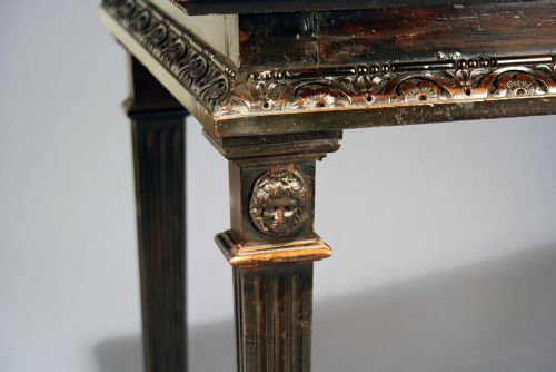 fig 5. Antique Mahogany Serving Table