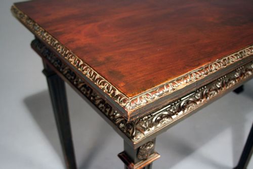 fig 8. Antique Mahogany Serving Table