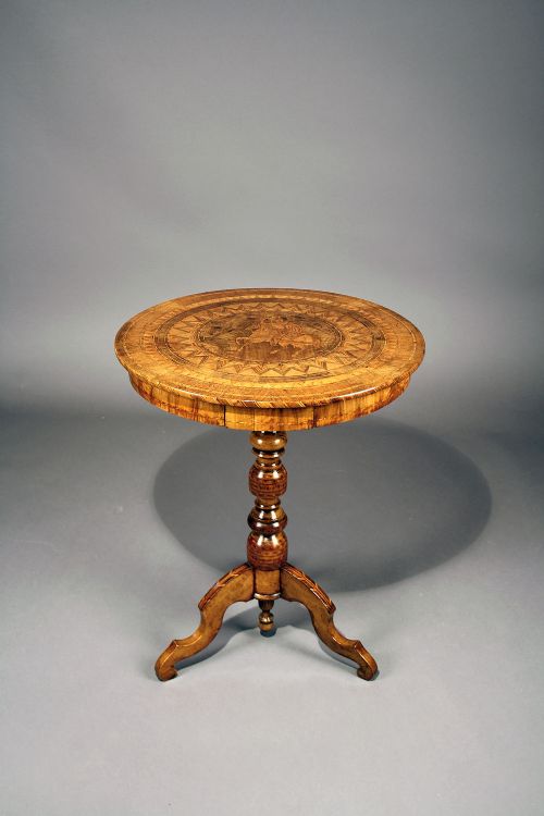 Italian Sorrento Inlaid Occasional Table
